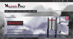 Desktop Screenshot of helder-pro.com