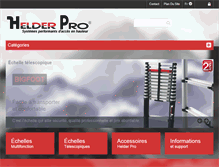 Tablet Screenshot of helder-pro.com